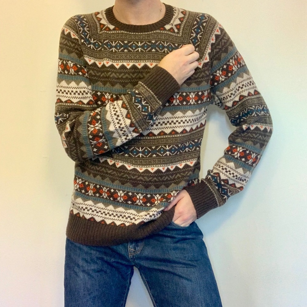 Multi-Color//Multi-Pattern Sweater - Picture 2 of 4